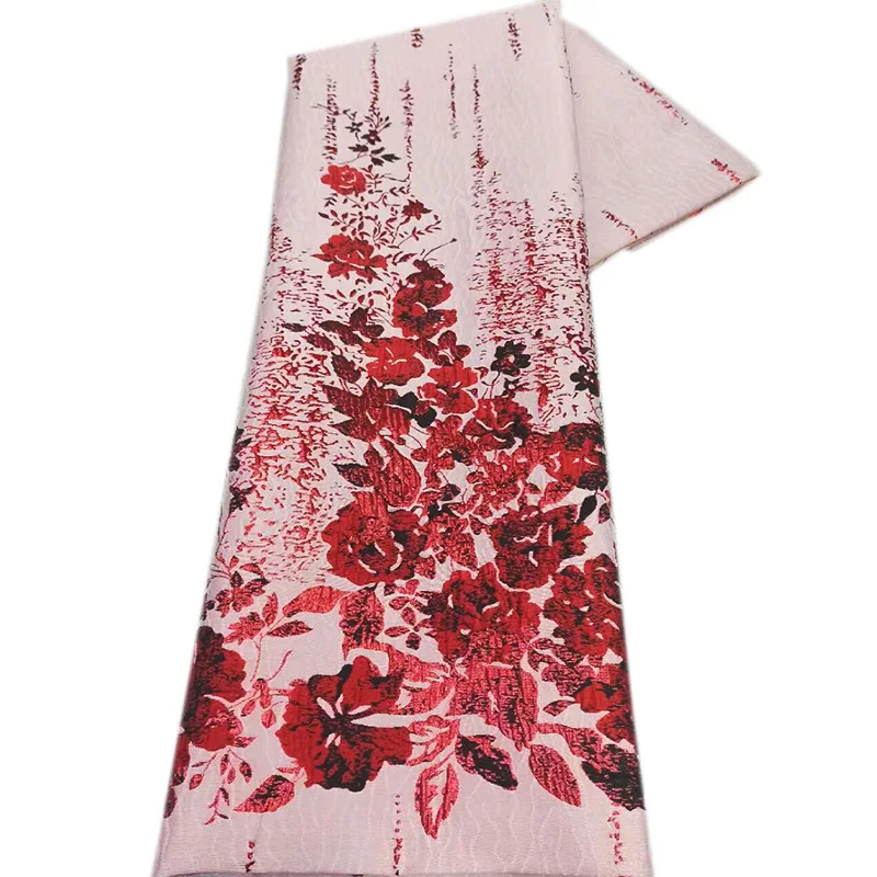 Свадебное платье ткань жаккард парча AYY3 бронзовая элегантная китайская живопись