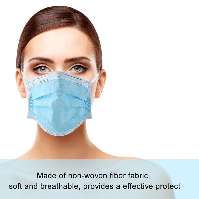 В наличии! Быстрая доставка! Одноразовая маска для лица высококачественные