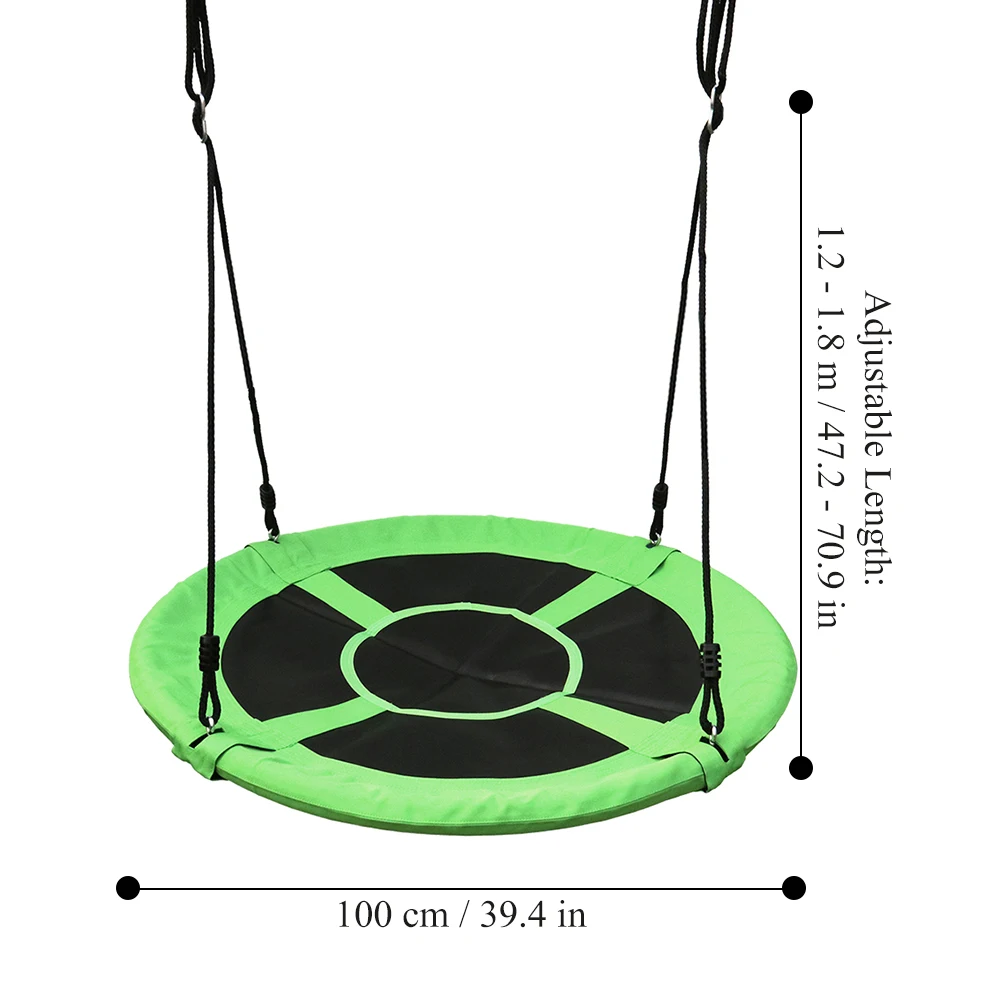 

39.4'' Children Tree Swing Heavy Duty Playground Swing Set for Park Backyard Playground