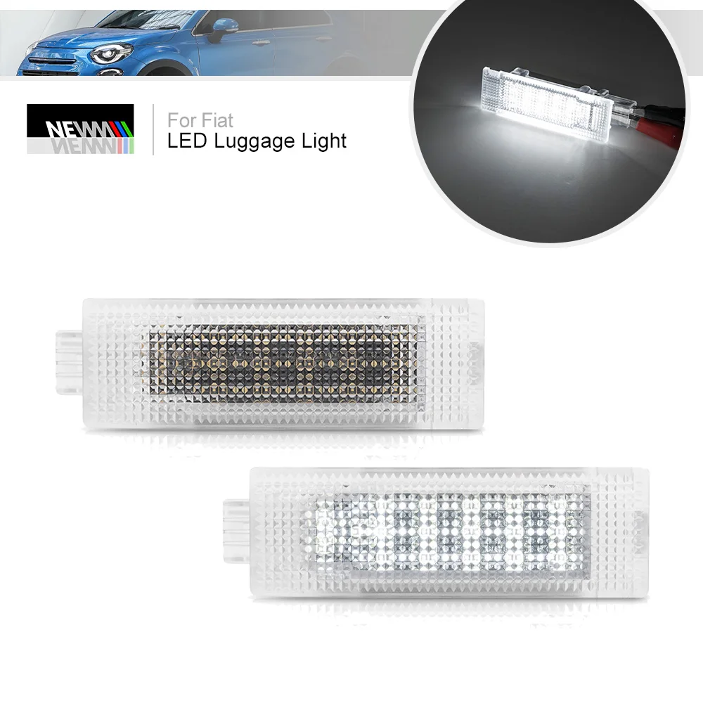 

For Fiat 500 07-19 Fiat 500X 16-21 Fiat 500L 12-17 Croma 05-10 LED Courtesy Luggage Light Canbus Interior Door Glove Box Lamp
