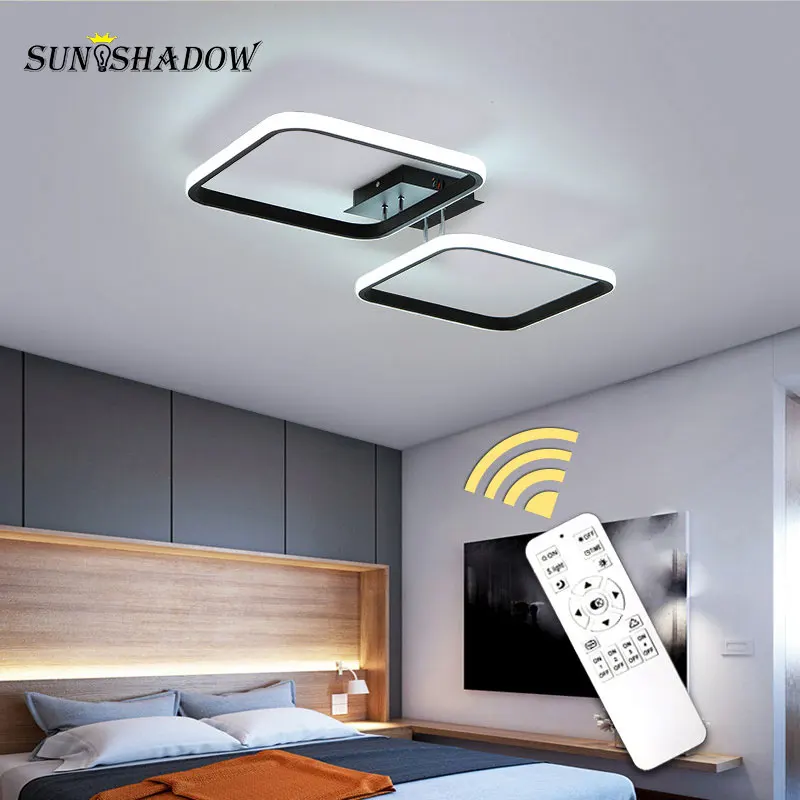 Простой светодиодный потолочный светильник Современная комнатная Люстра для