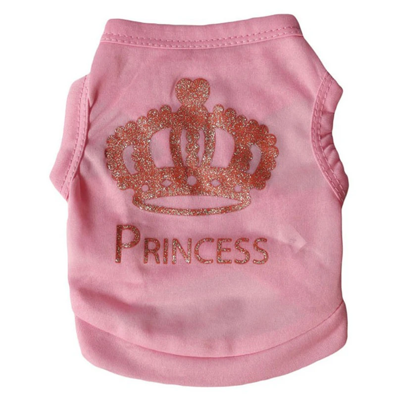 Летняя рубашка для домашних животных 1 шт. большие скидки жилет маленьких щенков