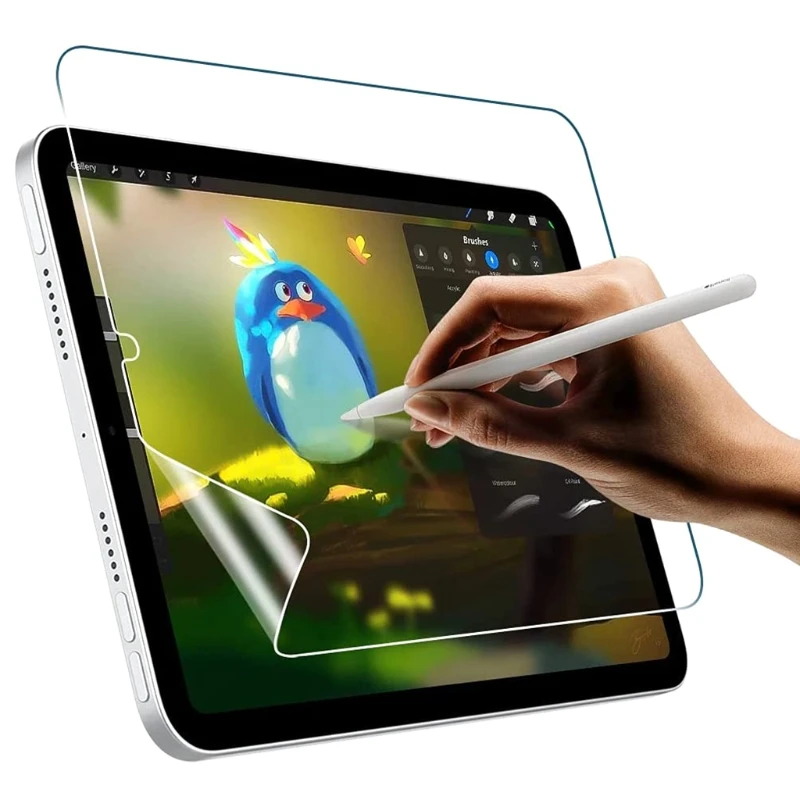 

Простая установка Защитная пленка для экрана планшета подходит для Ipad Mini 6 2021 плоская пленка из закаленного стекла HD-Clear