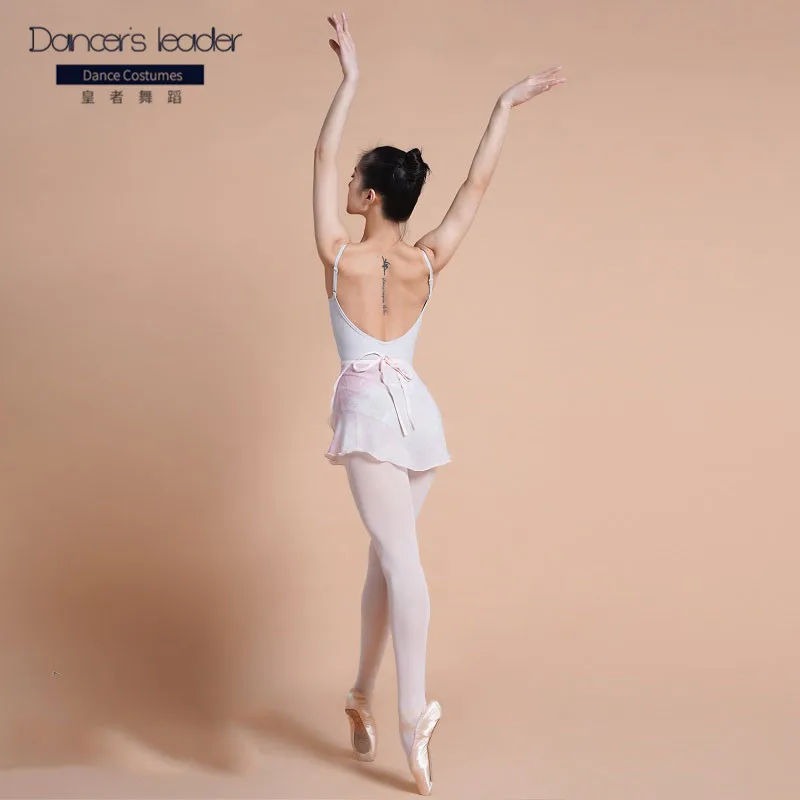 

Ballet skirt For Weman tie-dye Gradient Ballet Dance Yoga Basic Training Skills Short Skirt Dance Skirt