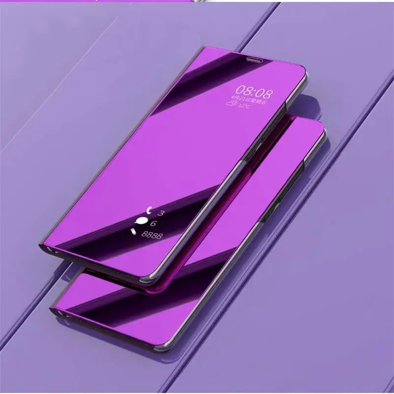 Умный зеркальный флип-чехол для Huawei Honor 9X Pro V30 Note 10 Play 9 Lite 10i View 20 8A 7A 7C 8X 8C 7S |