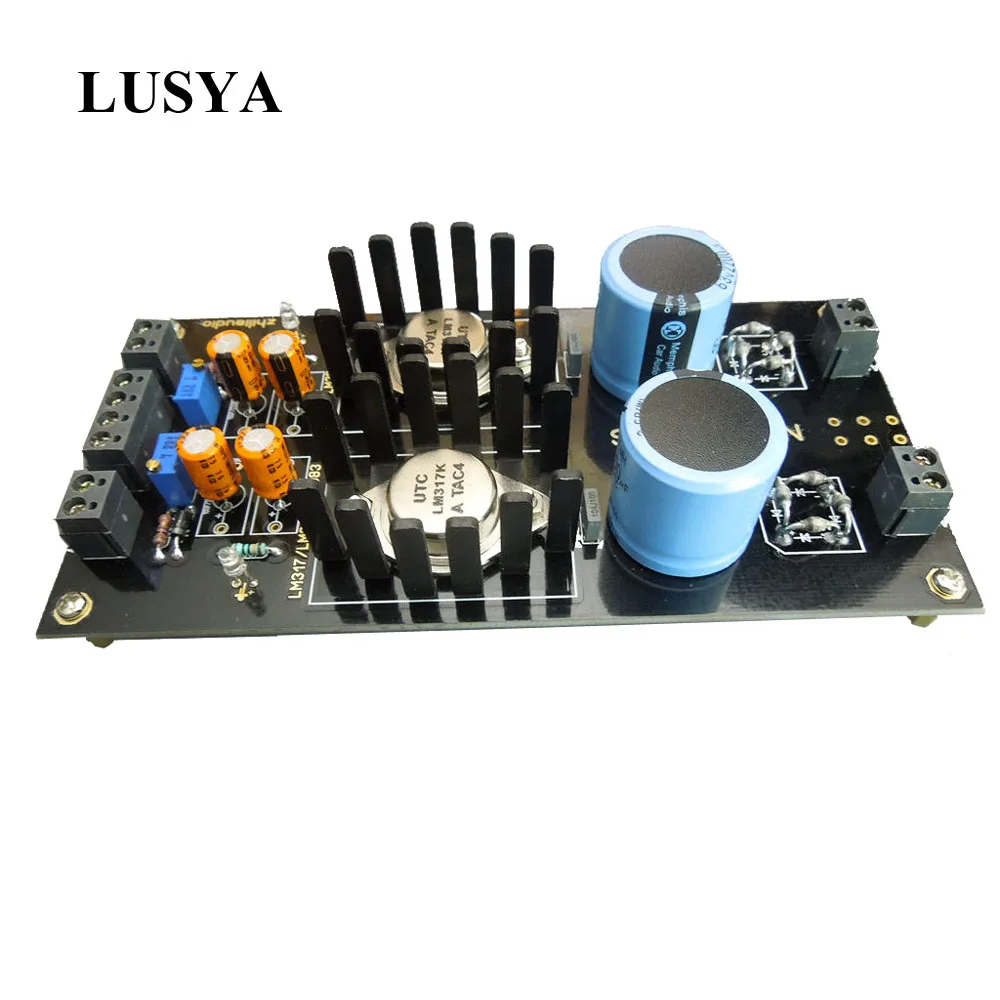 Регулируемая Модульная плата блока питания Lusya LM317 DIY 2 37 в T0562|Усилители мощности| |