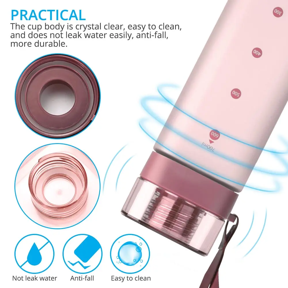 

Large Capacity PC Sports Water Bottle Fashion Plastic Water Bottle For Home Office Outdoor