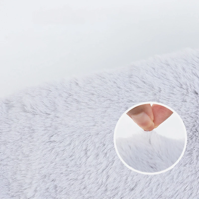 Полукруглая короткая фуфельная кровать для кошек мягкая удобная спальная пещера