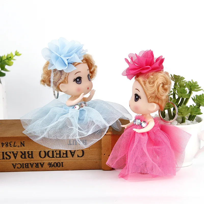 Кукла игрушка брелок Корейская запутанная кукла 12 см детская виниловая