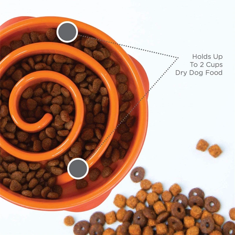 Интерактивная миска-лабиринт для домашних животных не скользит | Дом и сад