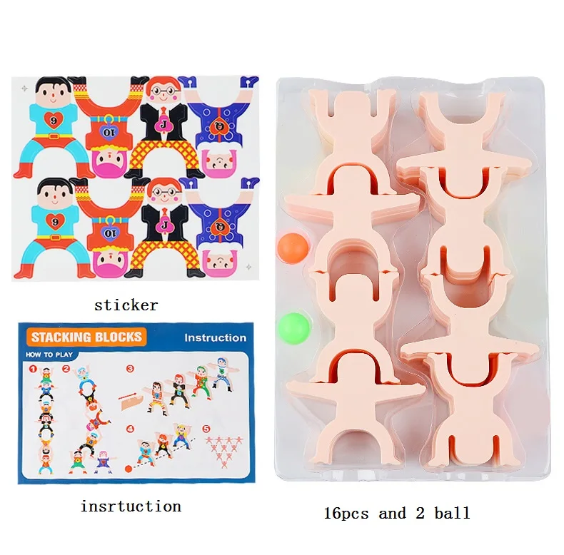 Детские игры новые детские развивающие весы Акробатический человек высокие