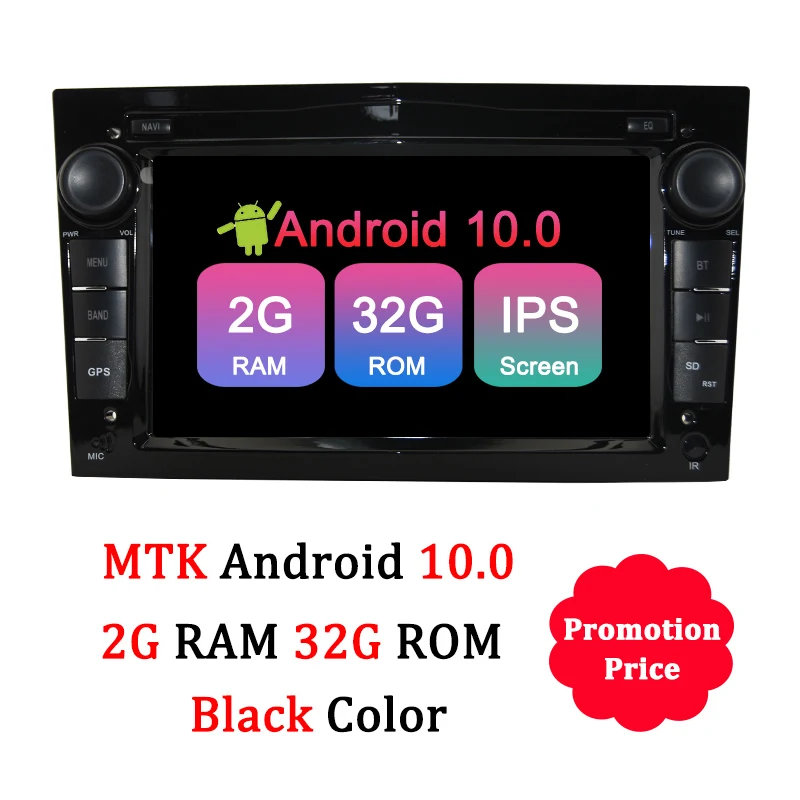 MTK 2G 32G IPS B Автомобильный мультимедийный плеер AUTOTOP Opel Android 2 Din Android 9,0 Opel DVD gps для Astra Meriva Vectra Antara Zafira Corsa Vauxhall - Цвет: MTK 2G 32G IPS B