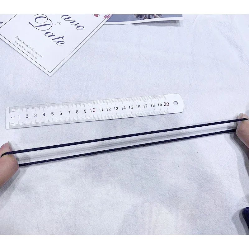 50 шт. Однотонные резинки для волос в Корейском стиле |