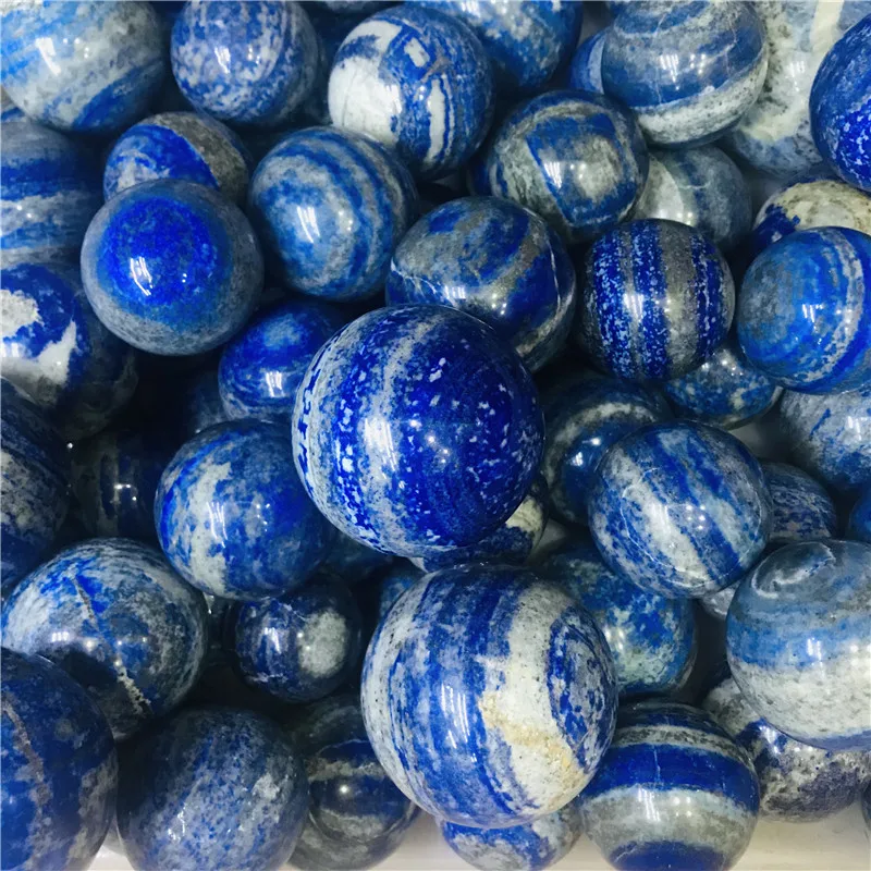 50 мм натуральный голубой ляпис LAZULI CRYSTAL Сферический шар|Камни| |