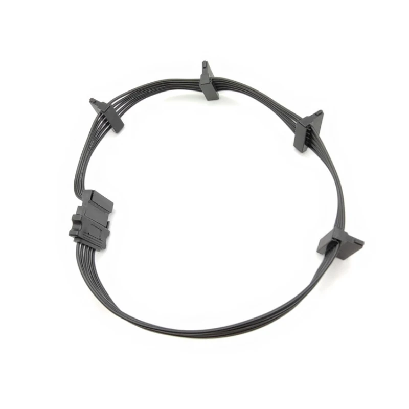 Мужского и женского пола 1 4Pin IDE/SATA до 4 15Pin SATA Мощность кабель для PC Сервер DIY