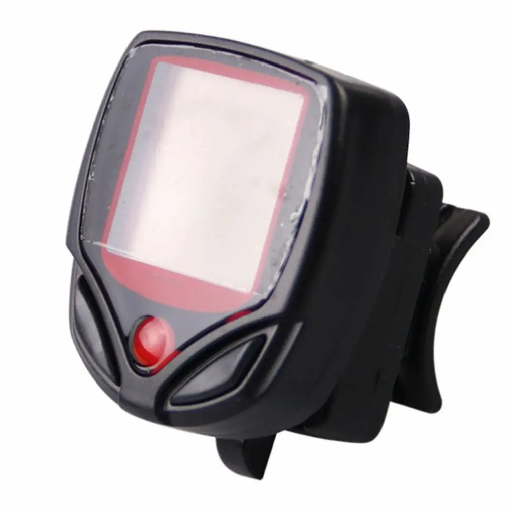 Велосипедный компьютер с ЖК цифровым дисплеем Водонепроницаемый одометр для