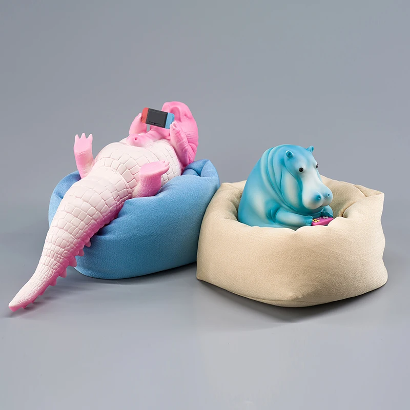 Фигурка ленивого животного популярная фигурка бегемотик слон жираф кошка