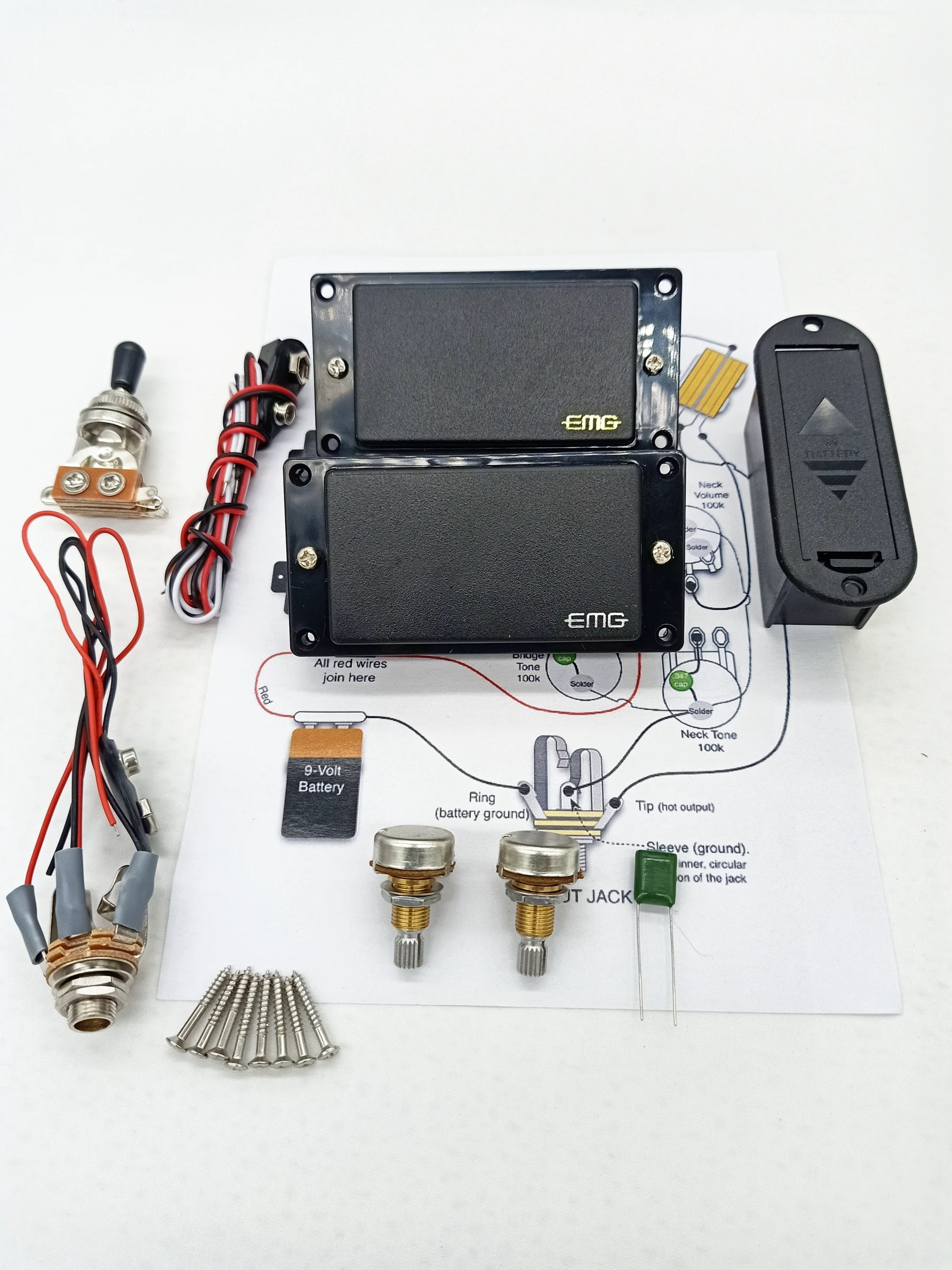 Звукосниматели гитары активные звукосниматели хамбакера с 25K Аксессуары для