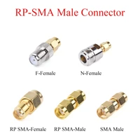 1pcs rf coaxial connector rp sma male to sma rp sma male plug sma n f female jack adapter use for tv repeater antenna