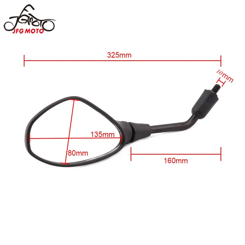 

2Pcs/Pair Motorcycle Mirror Rearview Mirrors Back Side Mirror For BMW 650