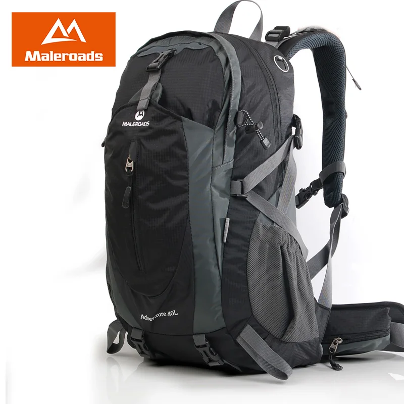 

Maleroads Travel Backpack 40L/50L Bag Men and Women Hiking Backpack Waterproof Climb Mountain Trekking Backpack MLS9018