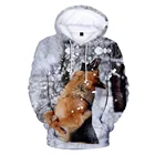 Модный популярный свитшот с 3D принтом, Мужской и Женский пуловер на весну и осень, толстовки в стиле Харадзюку с изображением немецкой овчарки