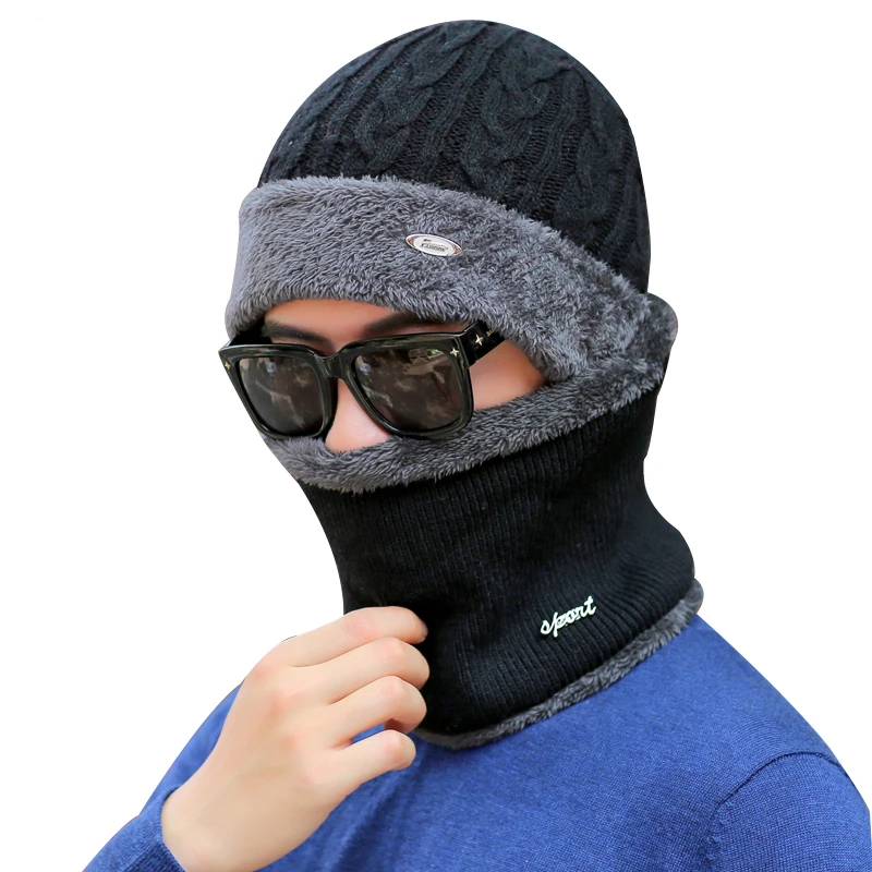 2019 зимние шапки для мужчин Skullies Beanie шапка зимняя мужской женский шерстяной шарф s