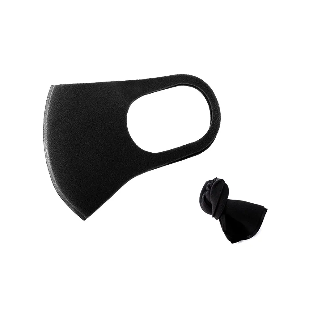 

20Pcs Washable Earloop Face Breathing Mask Cycling Anti Dust Environmental Mouth Mask Respirator Fashion Black Mask Fast Ship