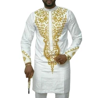 fashion 2021 mens africa clothing casual shirts fitness african dresss clothes dashiki robe africaine without pant only shirt