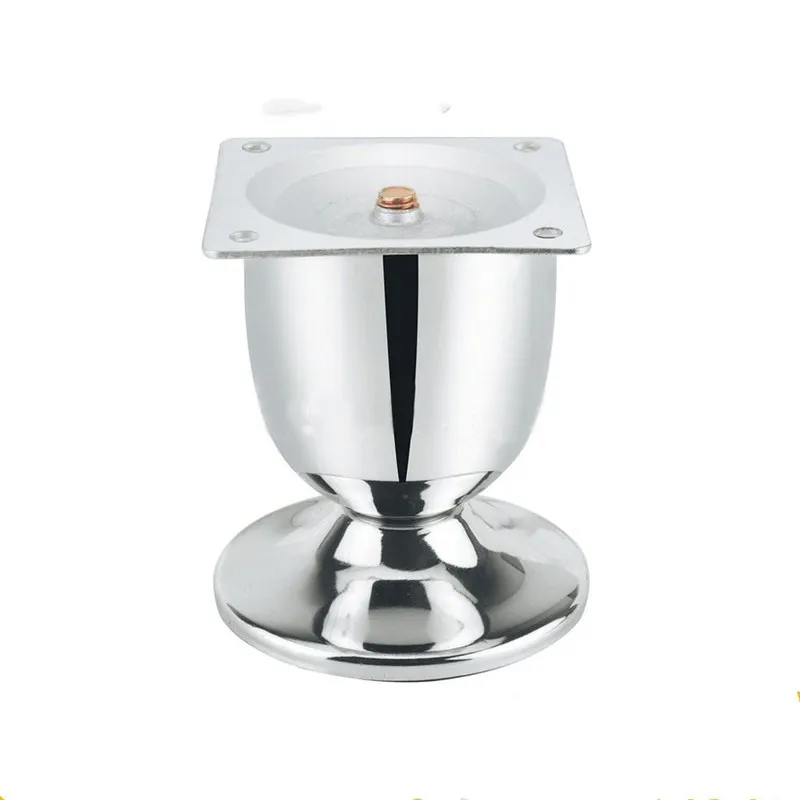 

Ножки мебельные круглые серебристые, 9 см, 4 шт.