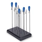 Цветная подставка для рисования с отверстиями 9X14, основание для рисования с металлическим зажимом крокодил 1020 шт., набор инструментов для моделирования Gundam