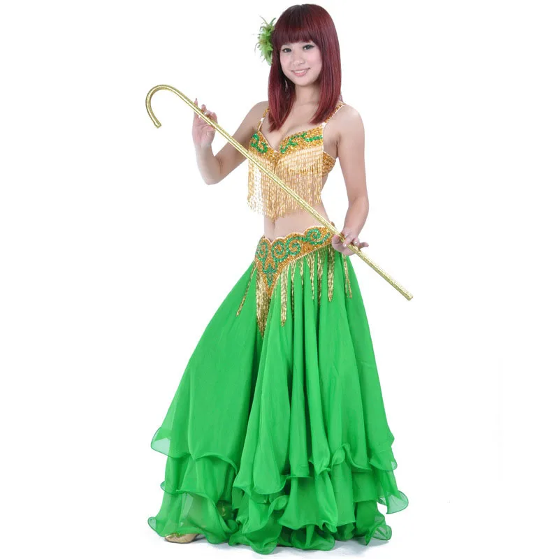 3 шт./компл. костюмы для танца живота Восточные Танцевальные Костюмы карнавальные