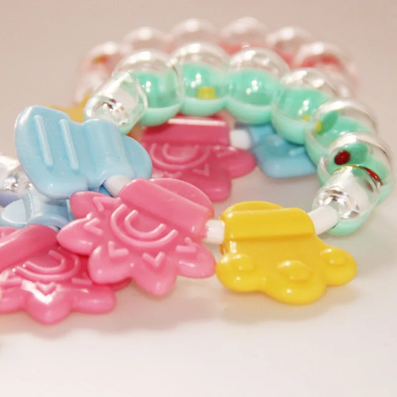 

Cartoon Baby Baby Teether Educational Toys Teeth Biting For Babies Baby Rattle Toy For Bed Bell Silicone Handbell Jingle