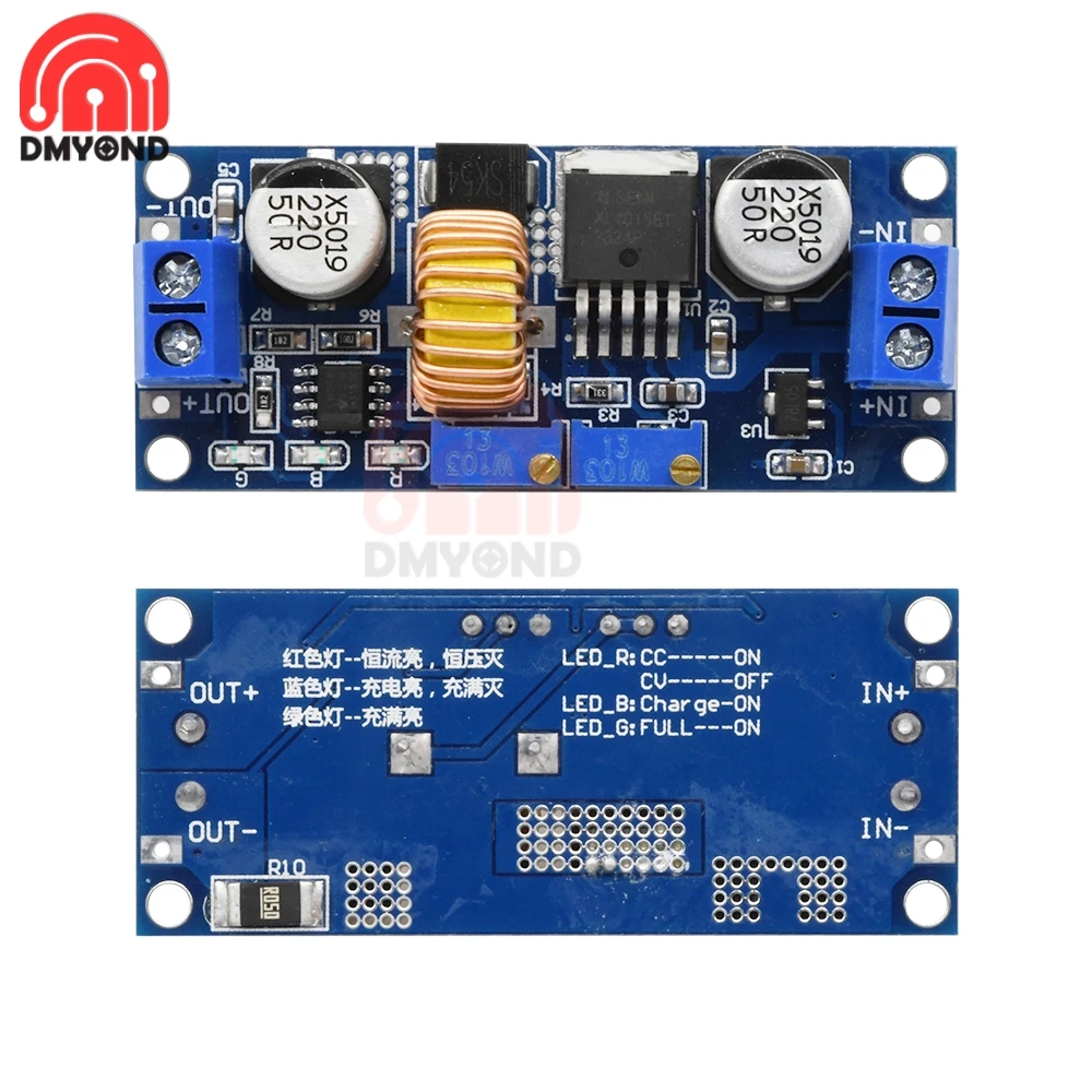 Понижающий модуль для литиевой батареи XL4015 зарядная плата 5 А постоянного тока в