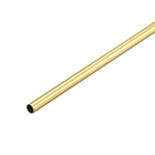 Бесшовная прямая латунная трубка uxcell, Толщина стен 300 мм, длина 2,5 мм, внешний диаметр 0,2 мм