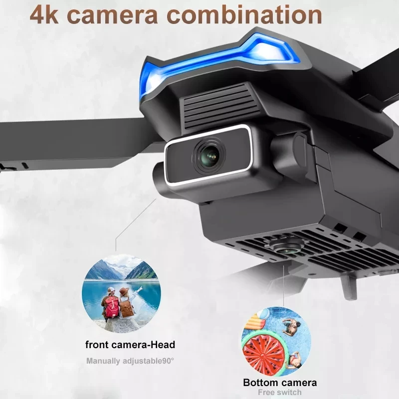 Фото Дрон S89 Pro 2 камеры 4k HD 2021 P WiFi Fpv функция удержания высоты дистанционное управление Дрон S89 Pro 2 камеры 4k HD 2021 P WiFi Fpv функция удержания высоты дистанционное управление
