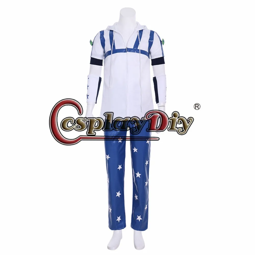 Косплэй diy JoJo невероятное приключение Джонни джостар Косплэй взрослый костюм полный комплект со шляпой изготовленный на заказ костюм для Хэллоуина