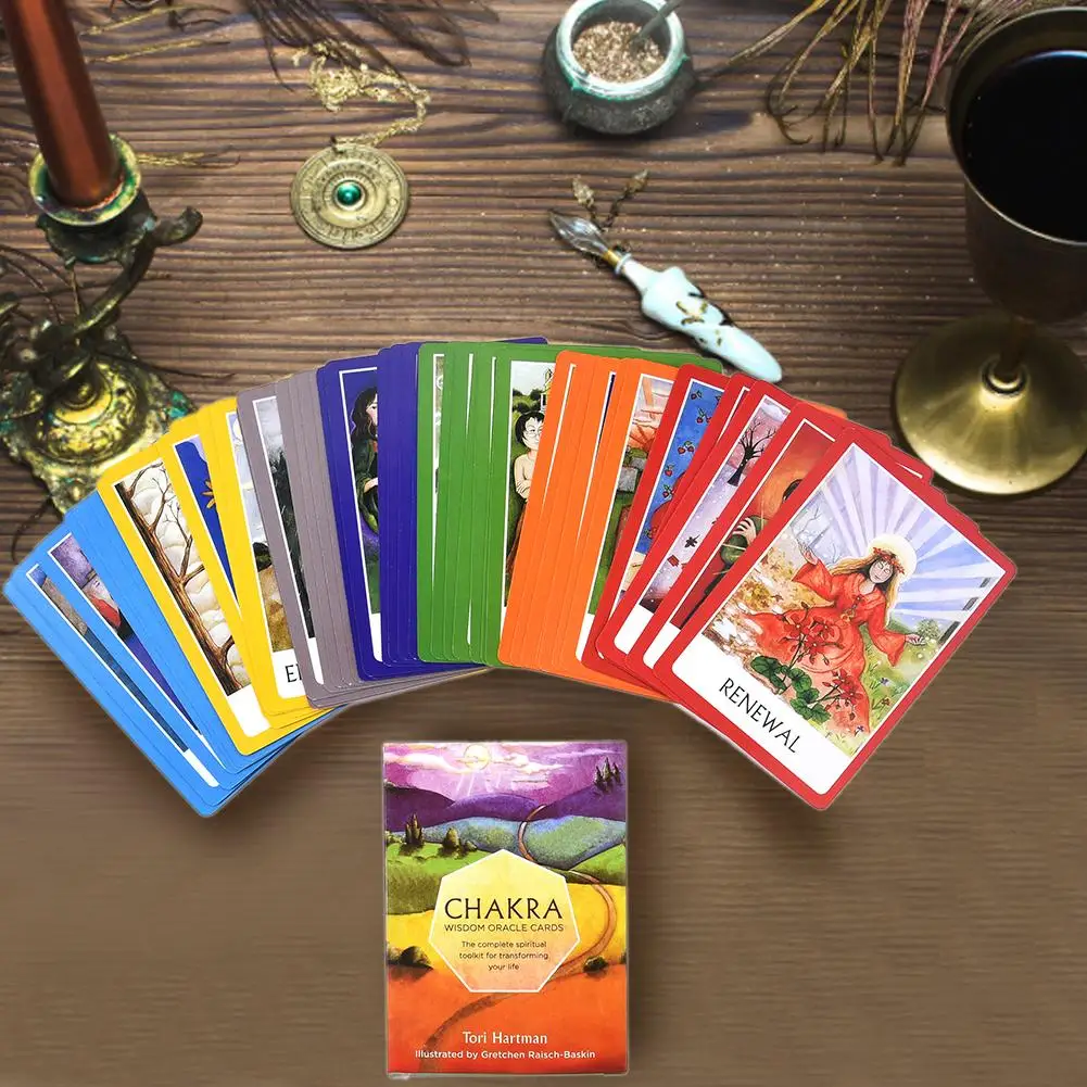 Чакра Таро карточная Настольная Игра карточка друг семья вечерние игра