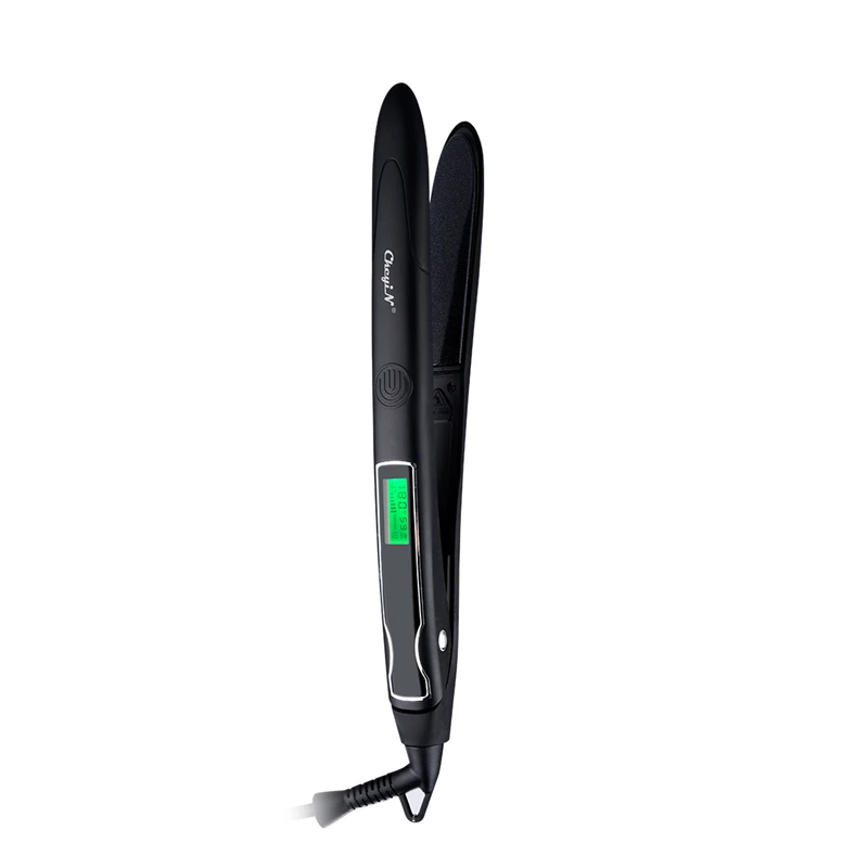 

Ckeyin Hair Straightener Iron Hair Curler 31 Gear Lcd Display High Frequency Vibration Ceramic Plates Salon Hair Styling Tools