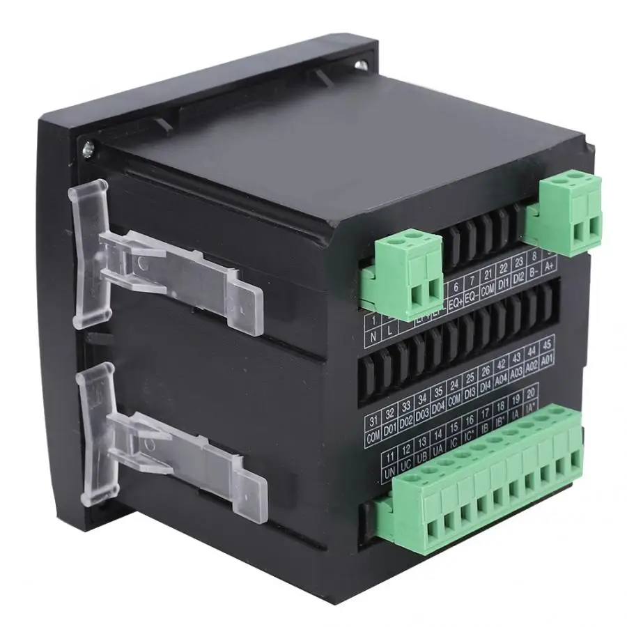 Счетчик ватт 3 фазный Многофункциональный сегментный ЖК/светодиодный цифровой