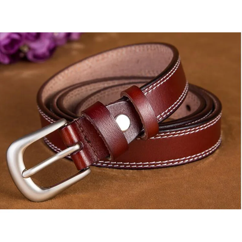 

New style Women leather belt female women genuine leather strap women straps leather dress belt Cowskin Leather Belt