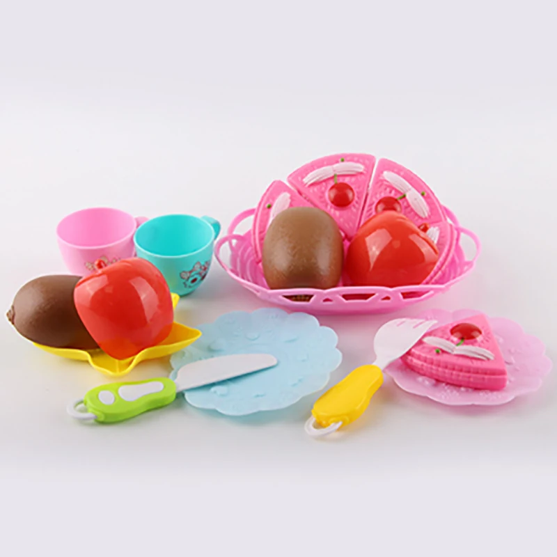 Детский игрушечный набор для кухни торты на день рождения игрушки резки фруктов