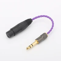 audiocrast hc001 6 35mm 14 male to 4 pin xlr female balanced connect trs audio adapter cable 6 35mm to xlr audio cable