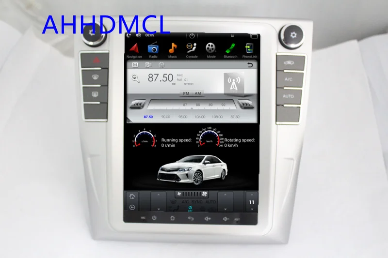 Мультимедийный плеер в стиле Тесла Android автомобильная стереосистема GPS PC PAD для