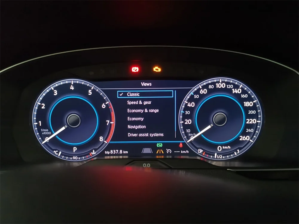 5G1 920 791A для VW Golf Mk7/7,5 GTDGTI R-Line Виртуальная кабина комбинированный инструмент lcd Спидометр Одометр элемент кластера