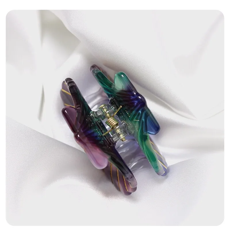 Новинка 2019 года модные женские заколки в Корейском стиле для волос из ацетата и