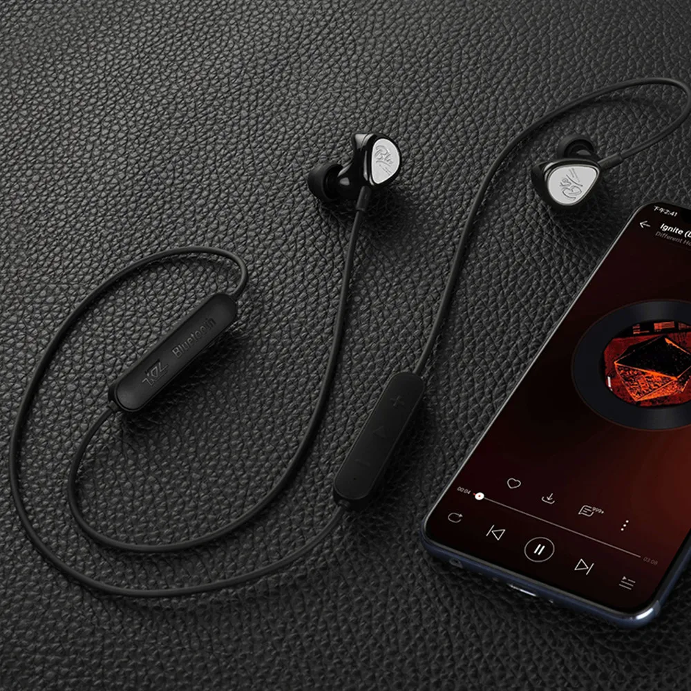 Беспроводные Bluetooth-наушники KZ BTE гибридные технологии спортивные наушники