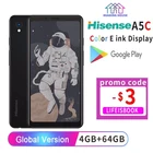 Google Play Hisense A5C Android 9,0 смартфон многоязычный цветной дисплей с защитой глаз электронная книга Kindle yota facenote
