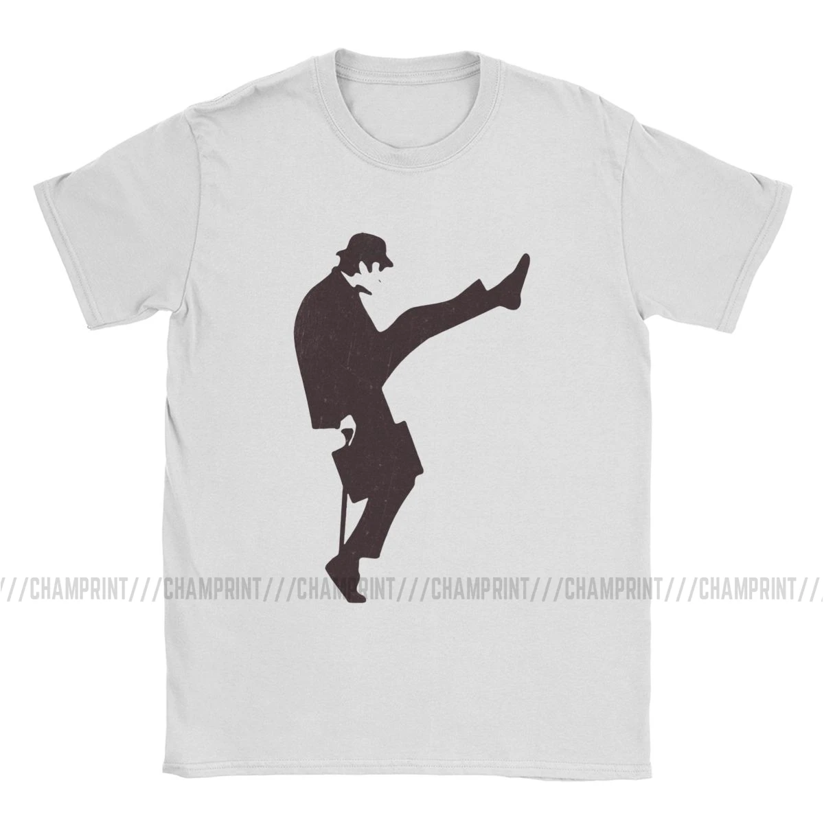 Fashion Ministry Of Silly Walks T-Shirts Men T Shirts Monty Python and the Holy Grail Black Knight Tees Gift Idea Clothing | Мужская