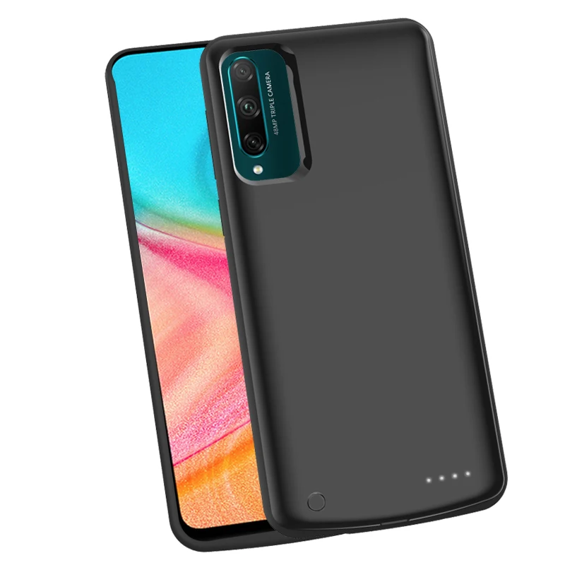 Силиконовый противоударный чехол для Huawei Honor 20 Youth Edition с зажимом | Мобильные